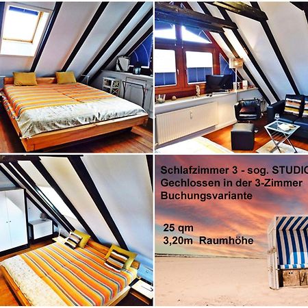 3-Zimmer-Ferienwohnung Deichwiese Westerland 1-3 Personen Экстерьер фото