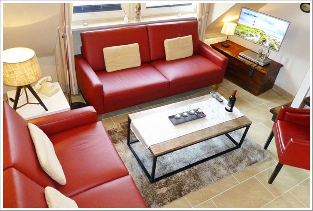 3-Zimmer-Ferienwohnung Deichwiese Westerland 1-3 Personen Экстерьер фото